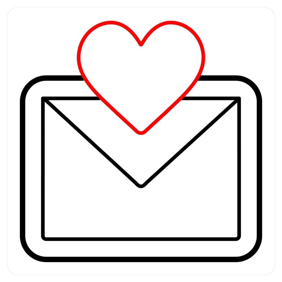 Favourite message and conversation icon concept vector