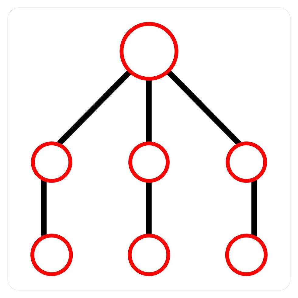 Network and link icon concept vector