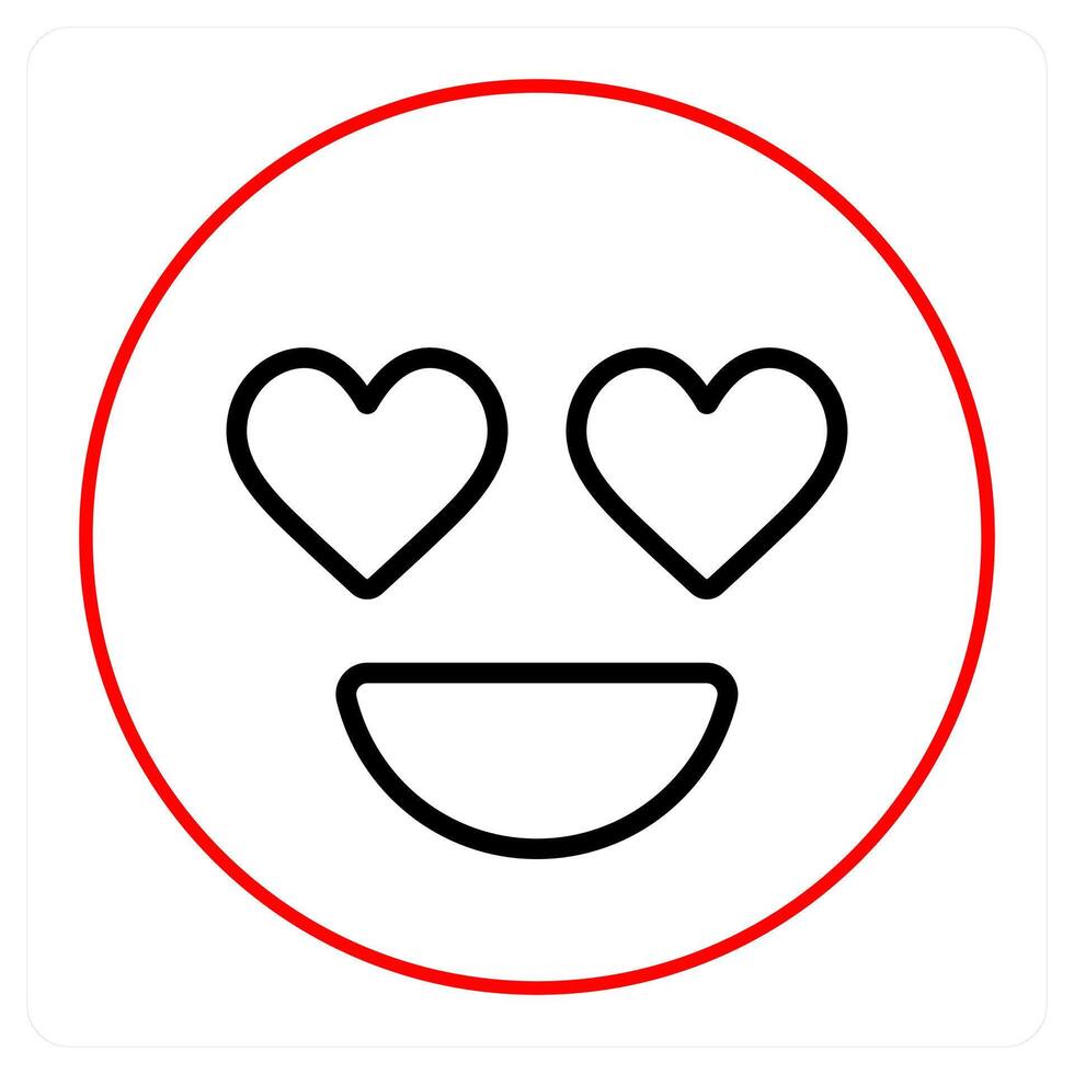 Happy and satisfied icon concept vector