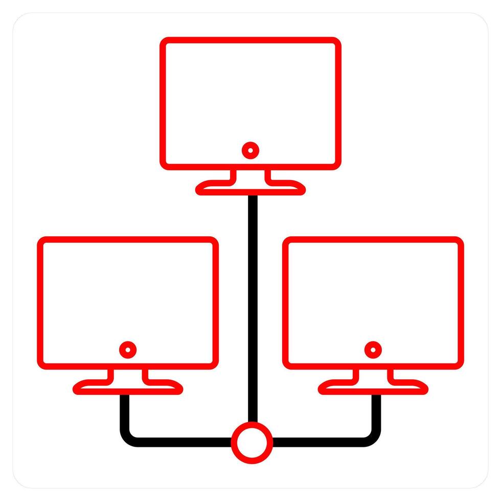 Hosting and files icon concept vector