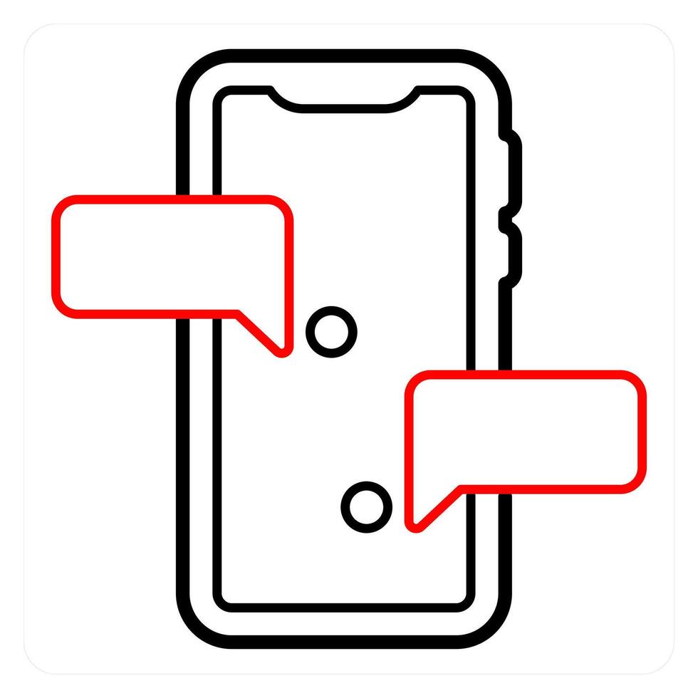 Mobile Sms and mobile icon concept vector
