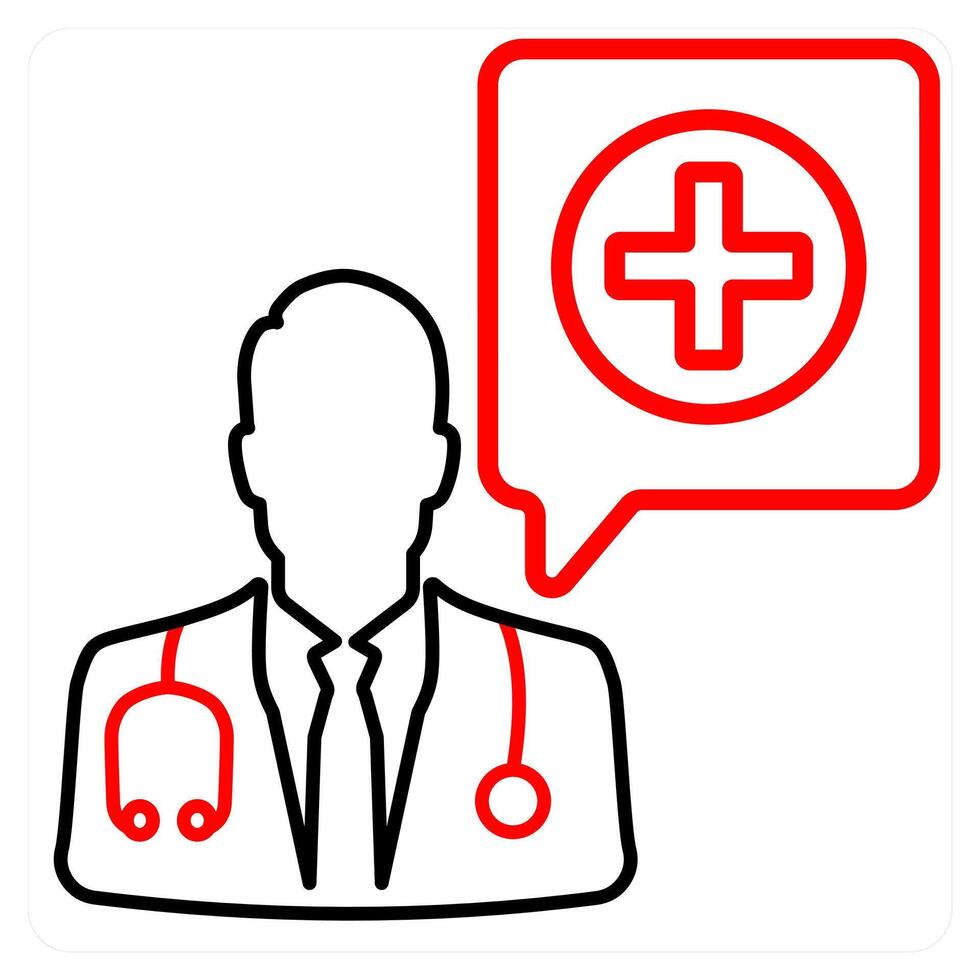 Doctor Consultation and health icon concpet vector