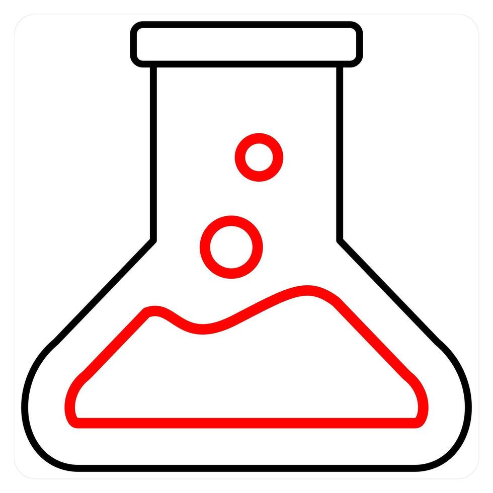 Laboratory and lab icon concept vector