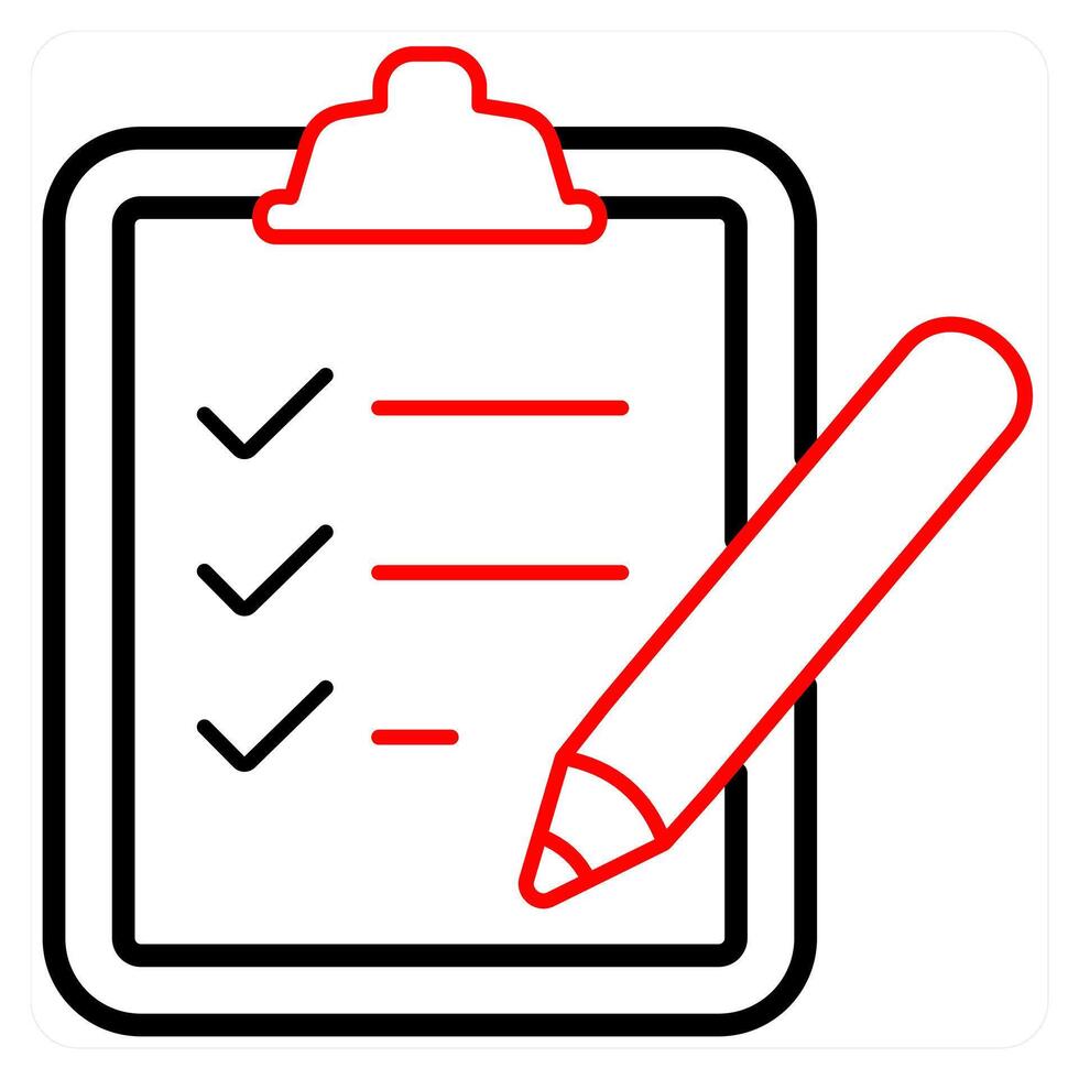 Appointment Requests and checklist icon concept vector