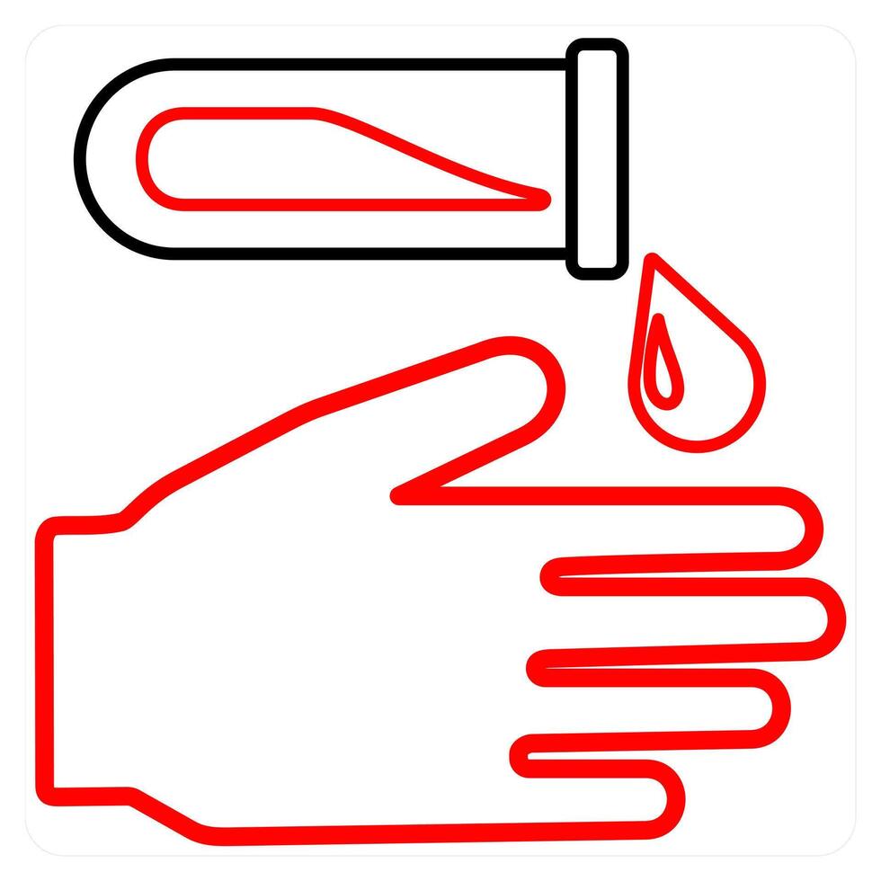 Alert and danger icon concept vector