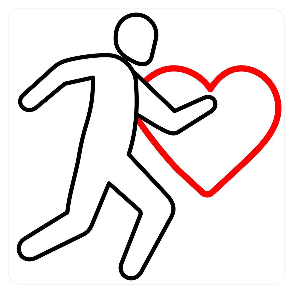 Exercise and gym icon concept vector