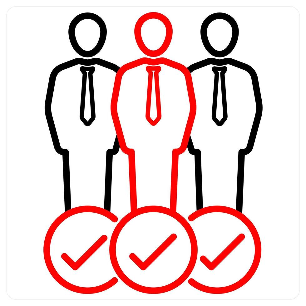 Accessibility And Users Icon Concept vector