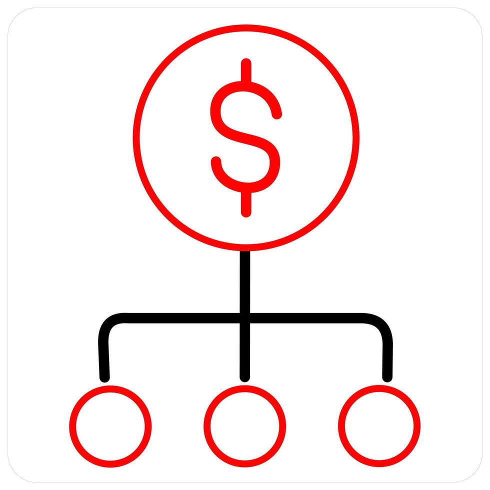Refinance and house icon concept vector