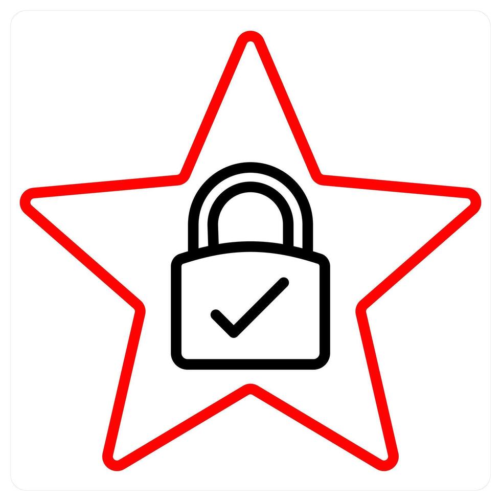 Protection And Shield Icon Concept vector