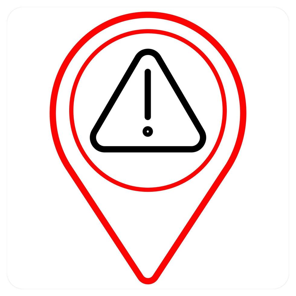 Maintenance and location icon concept vector