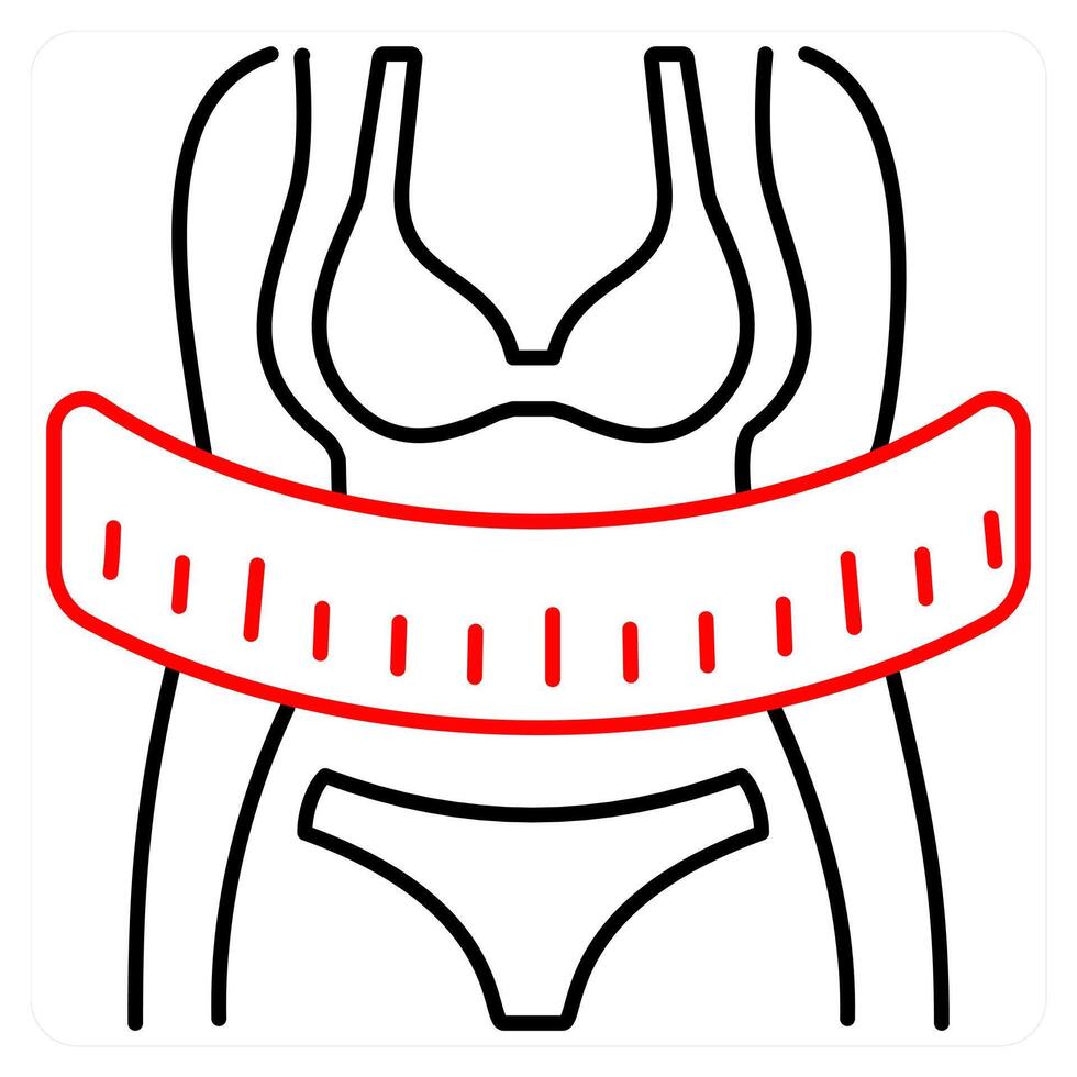 Diet Control and diet icon concepet vector