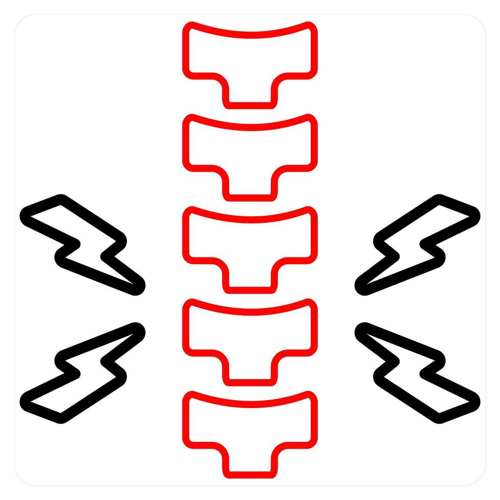 Chiropractic and chirco icon concept vector