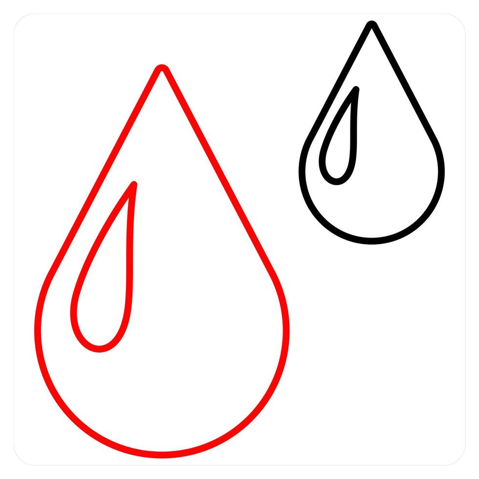 Hematology and blood group icon concept vector