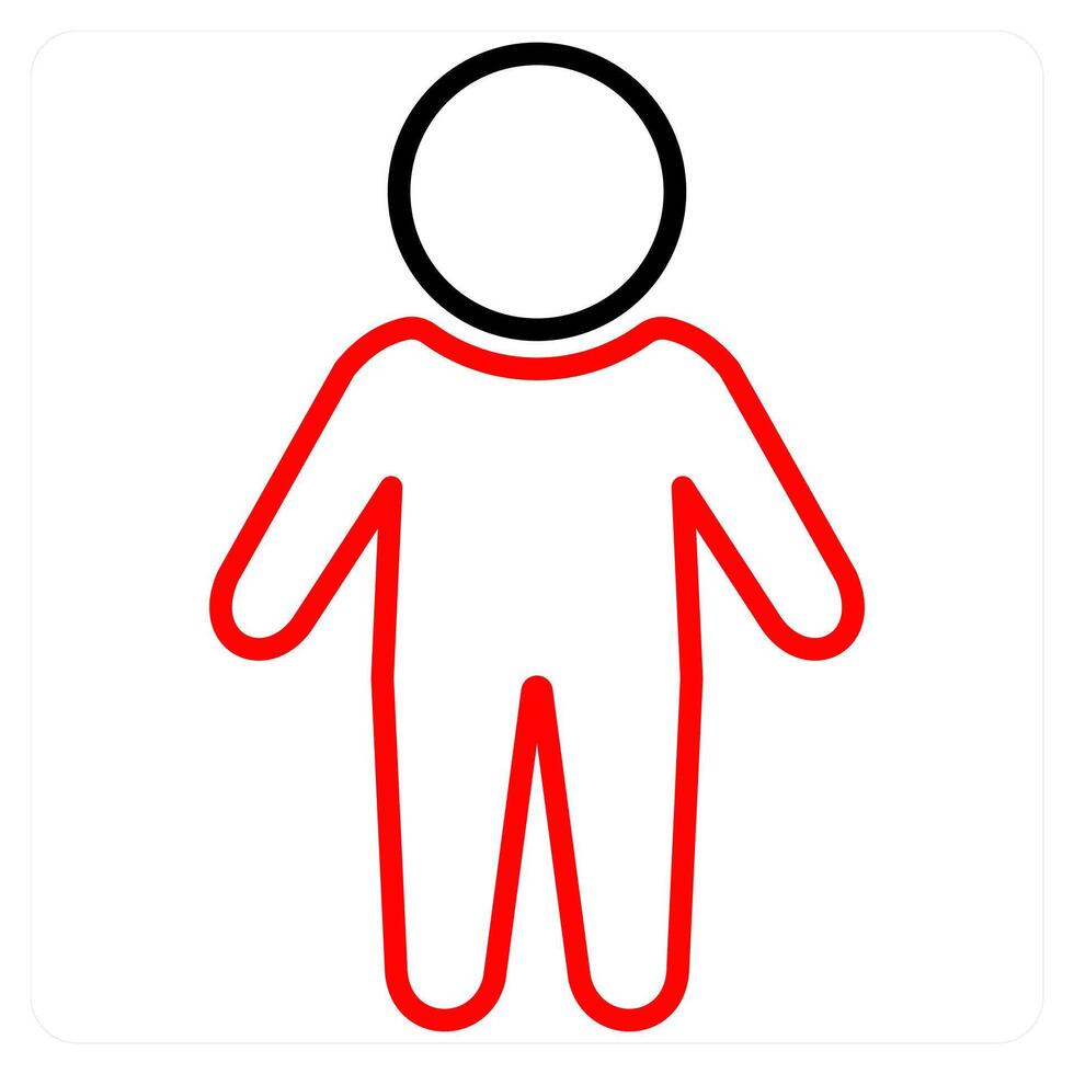 Child Patient and baby icon concept vector
