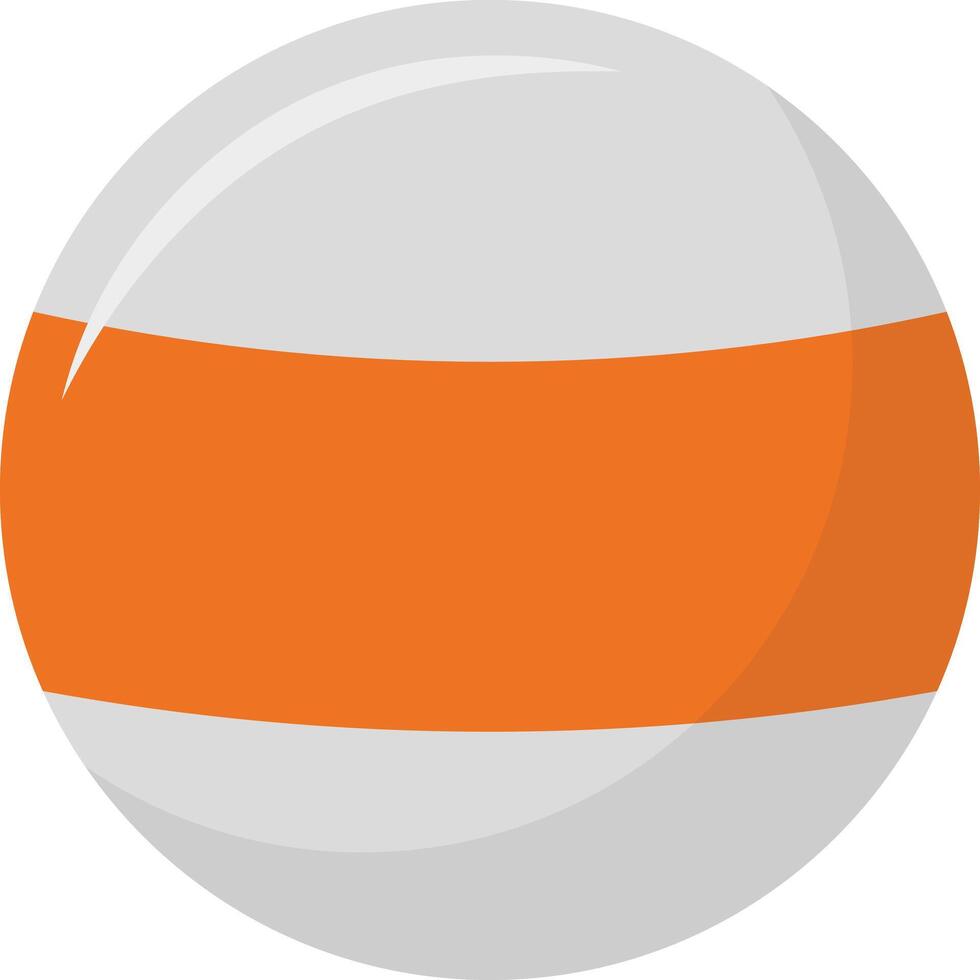 Billiard ball illustration vector