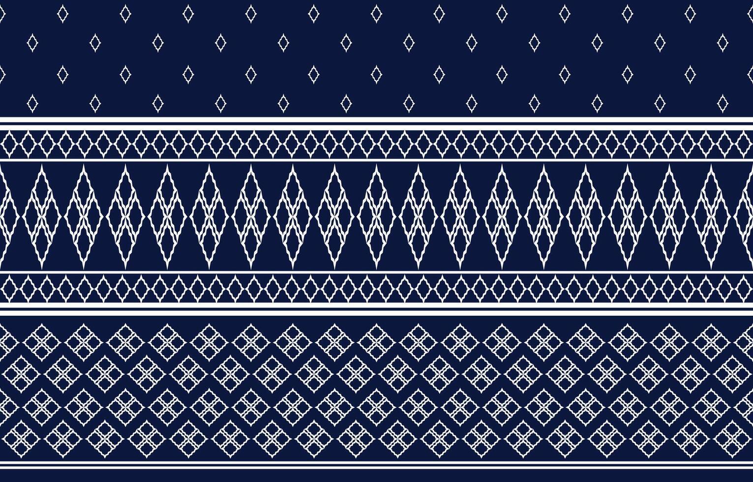 a blue and white pattern with geometric shapes vector