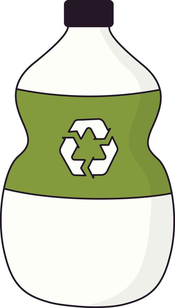Bottle Recycle Illustration vector