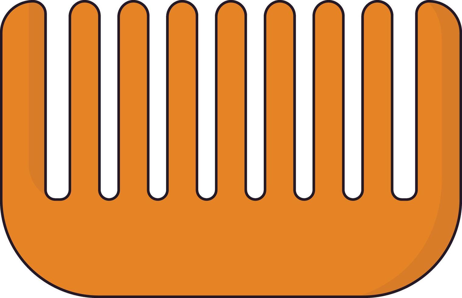 Comb Illustration for Zero Waste Day vector