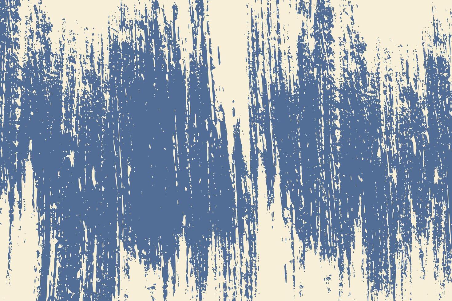 Blue and Beige Grunge Distressed Texture Background. Abstract grungy brush stroke backdrop, painted banner texture vector