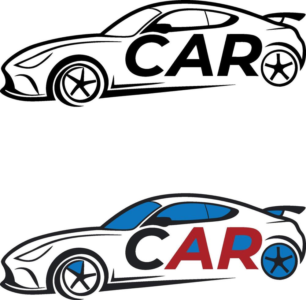 Car Logo Illustration with modern style vector