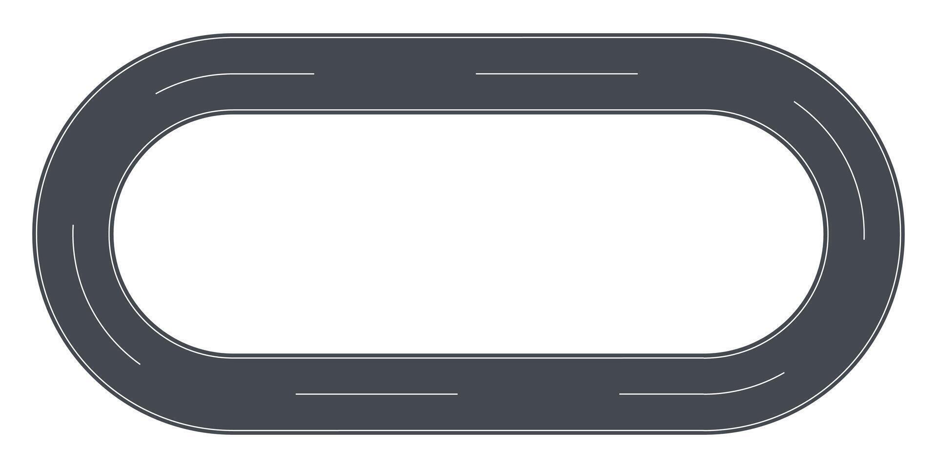Street road highway decorative frame illustration design vector