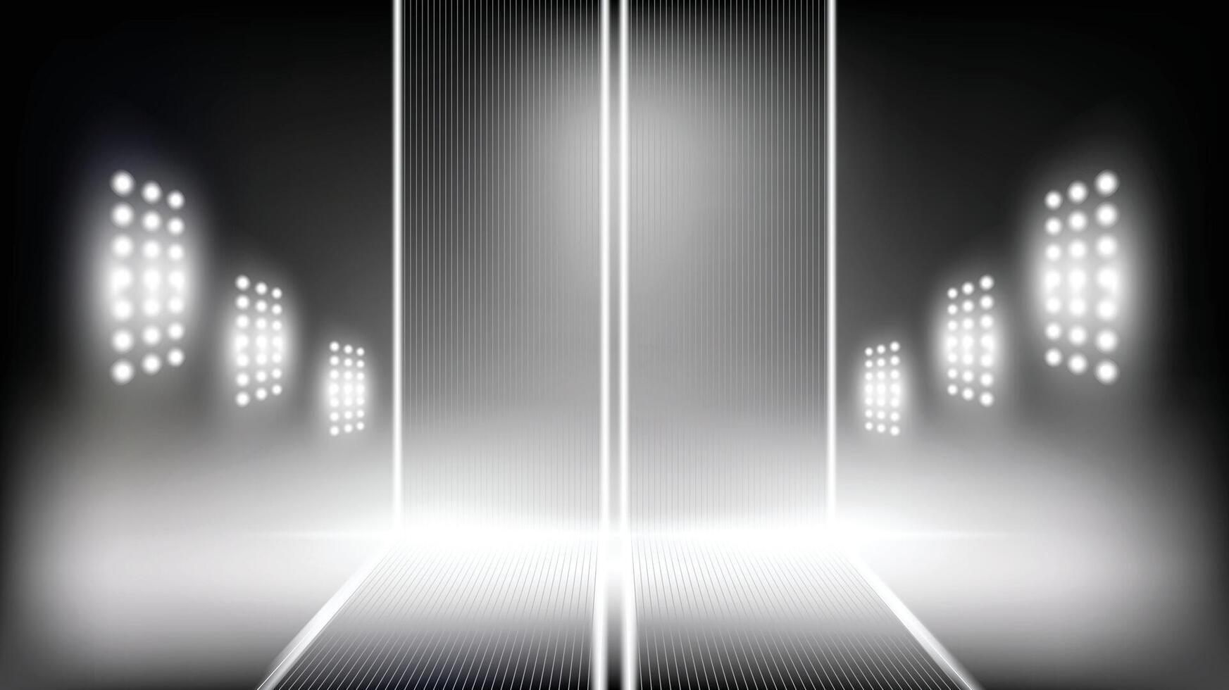 Abstract technology white gray background Hi-tech communication concept vector