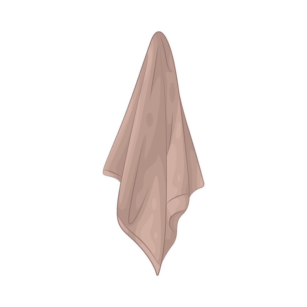 Illustration of towel vector