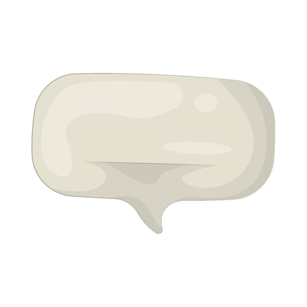 Illustration of dialogue bubble vector