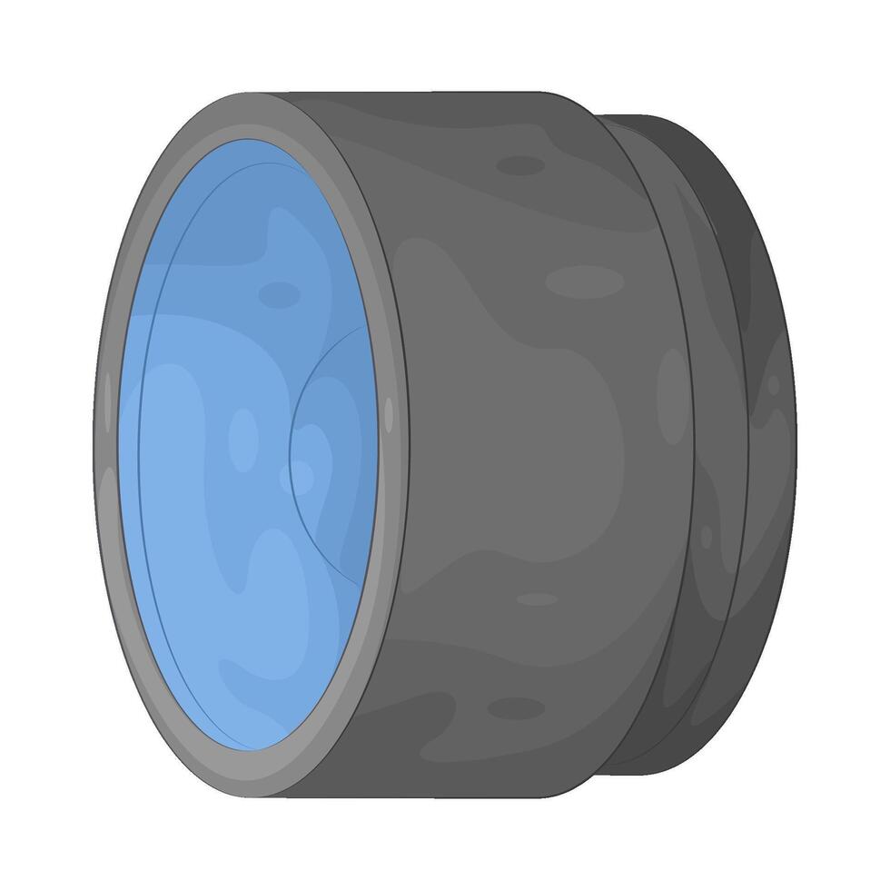 Illustration of stage light vector