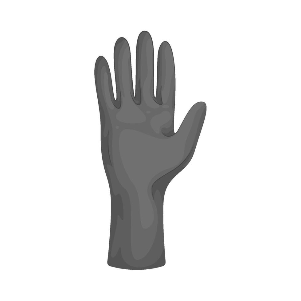 Illustration of barber gloves vector