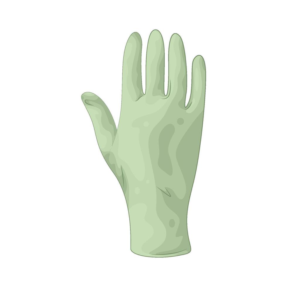 Illustration of cleaning gloves vector