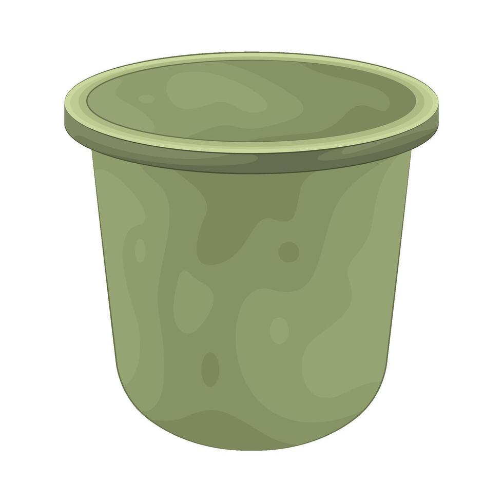 Illustration of water bucket vector