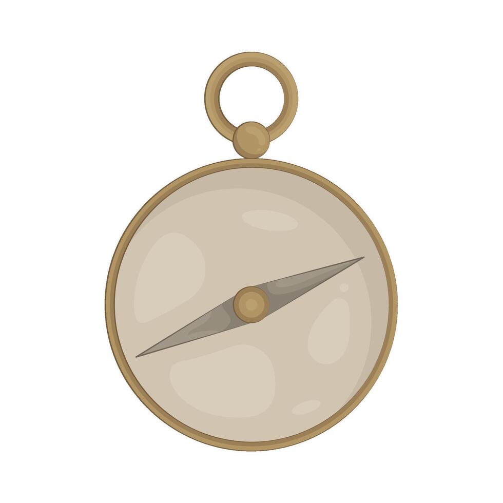 Illustration of compass vector