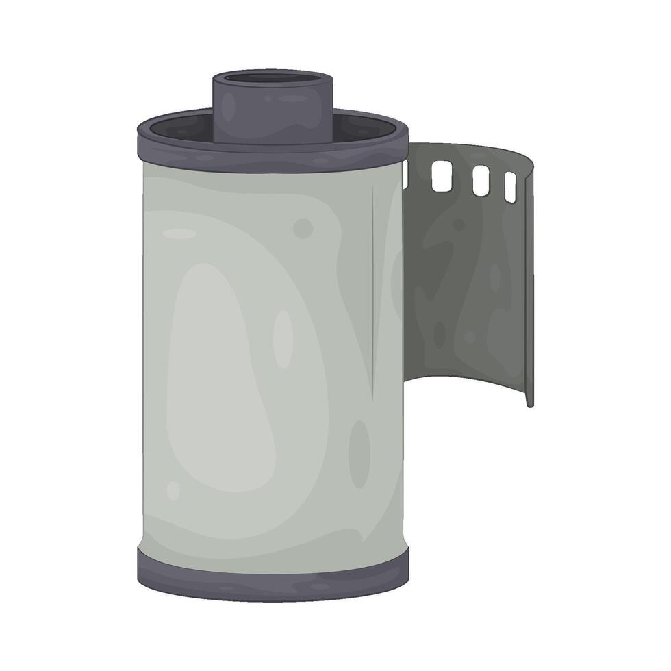 Illustration of film canister vector