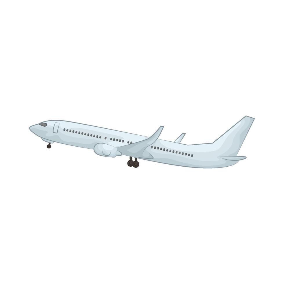 Illustration of airplane vector