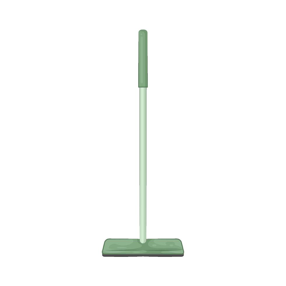 Illustration of mop vector