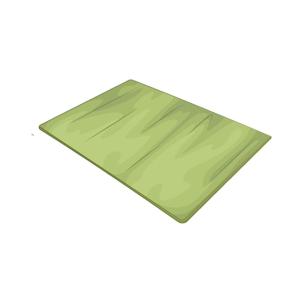 Illustration of floor mat vector