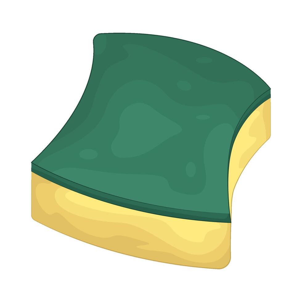 Illustration of sponge vector