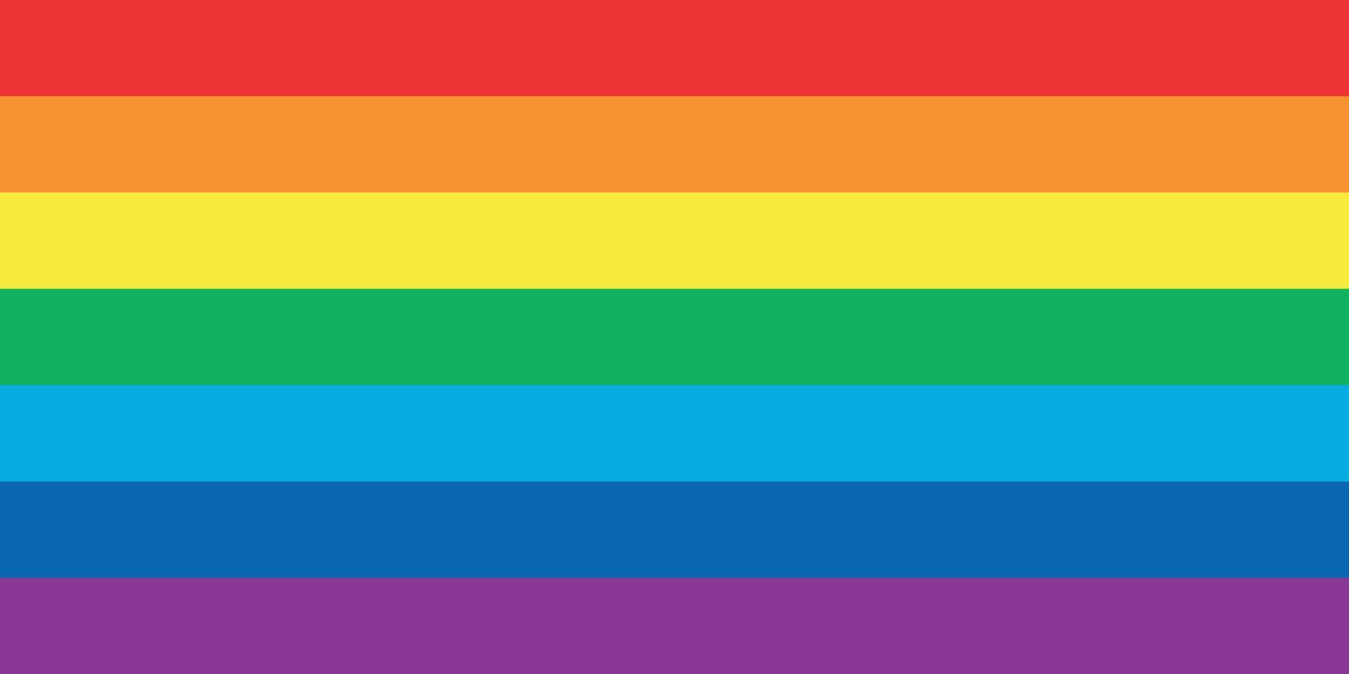 simple colorful rainbow background vector