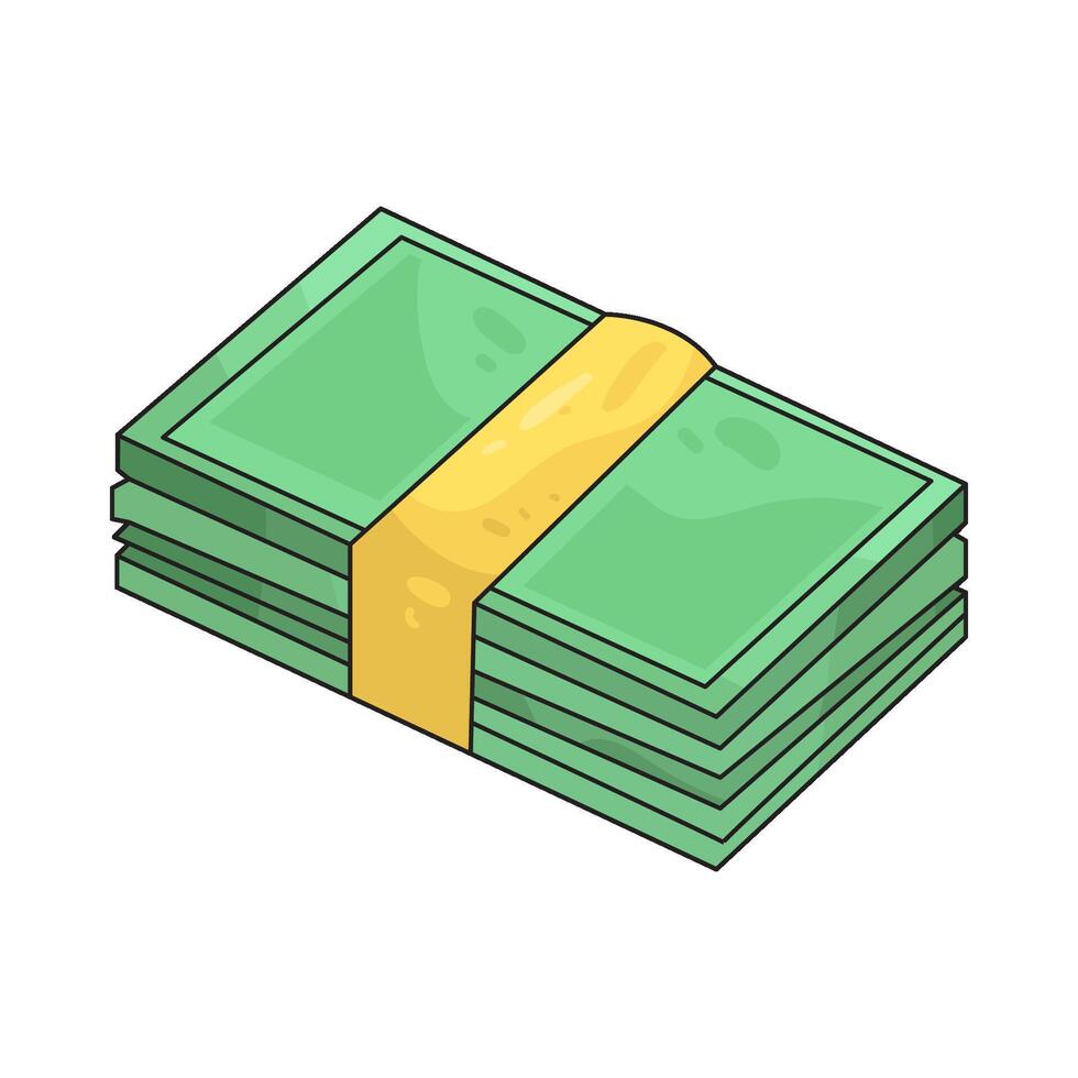 Illustration of money vector