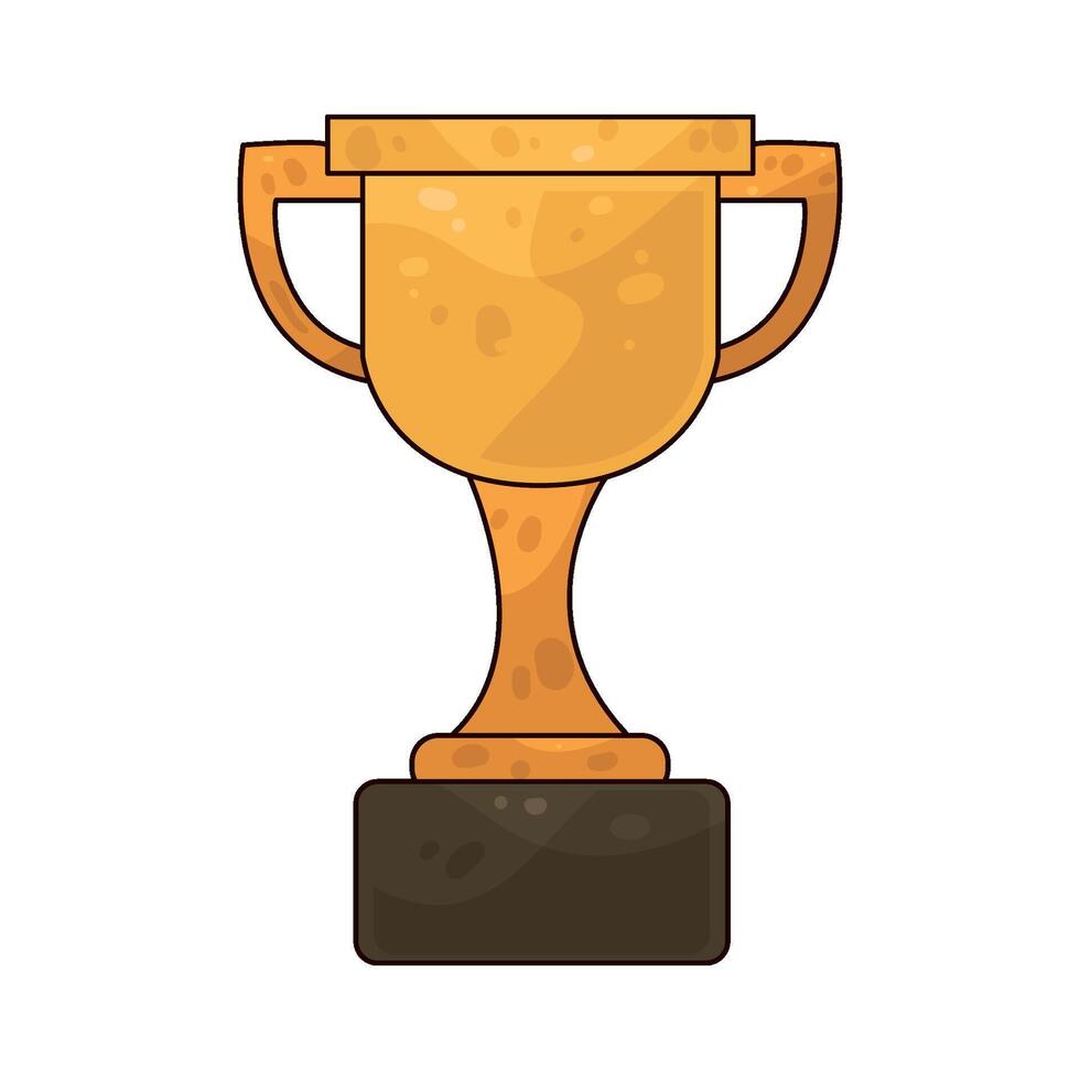 Illustration of trophy vector