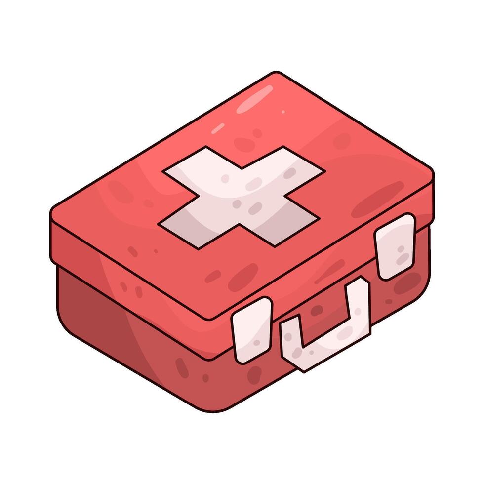 Illustration of First Aid Kit vector