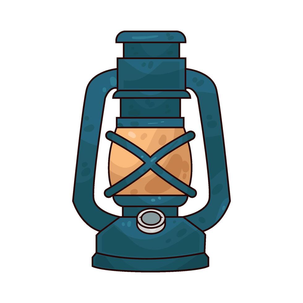 Illustration of Lantern vector