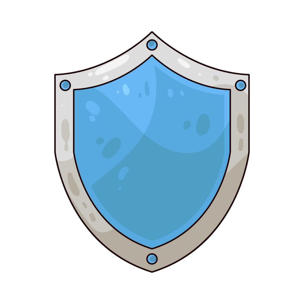 Illustration of shield vector
