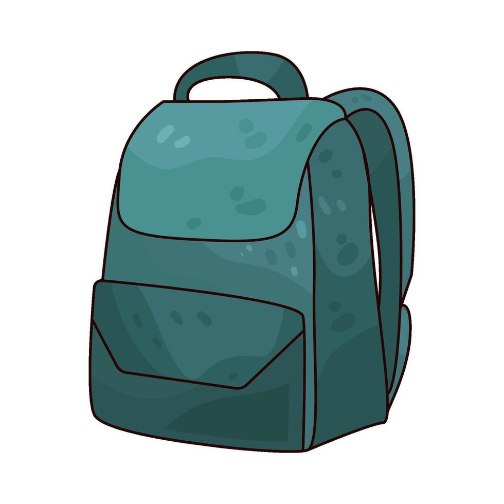 Illustration of Backpack vector