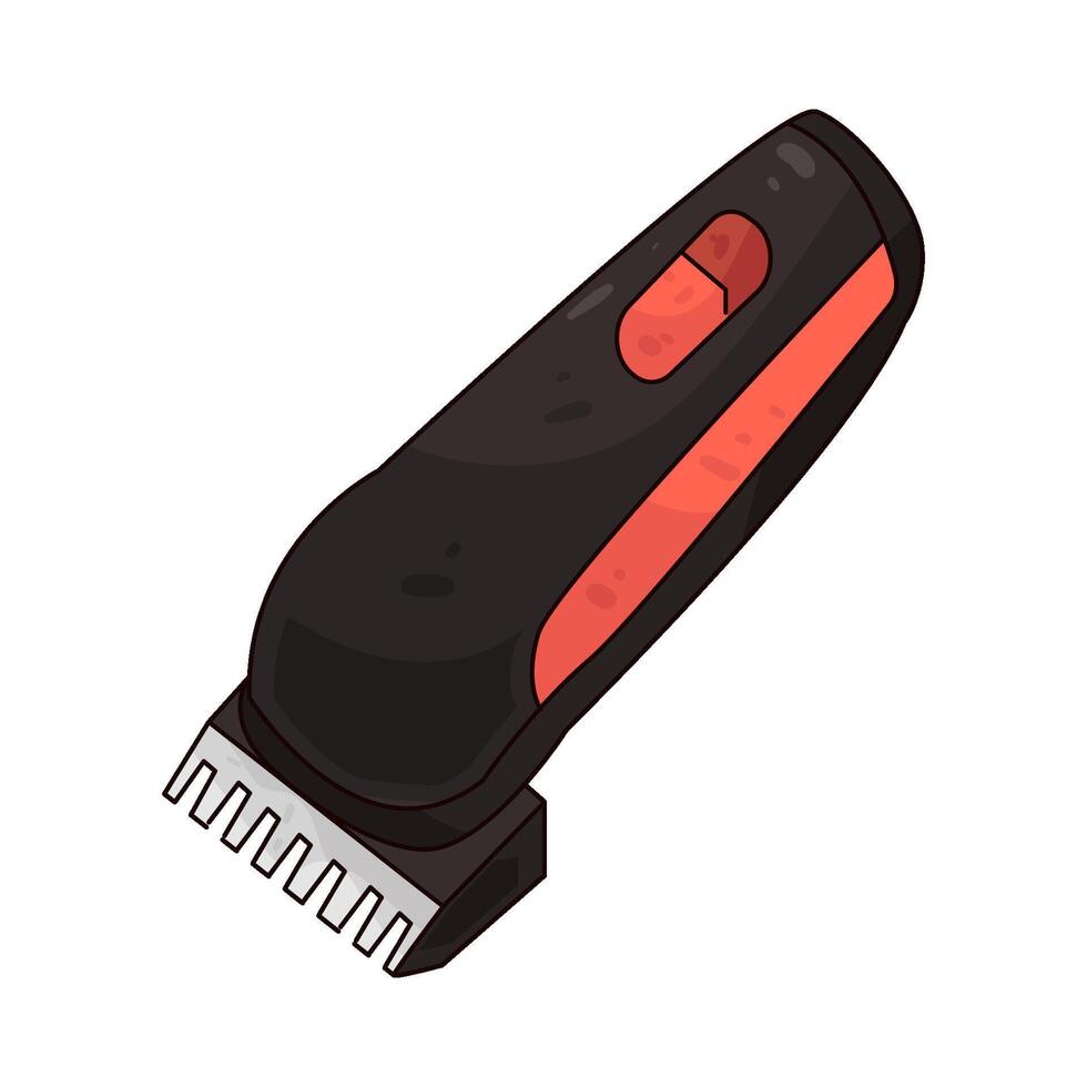 Illustration of electric trimmer vector