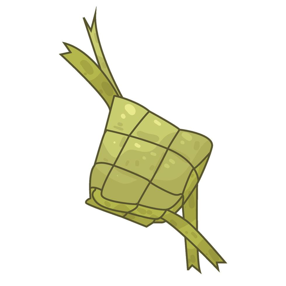 Illustration of Ketupat vector