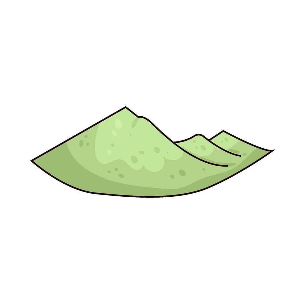 Illustration of mountain vector