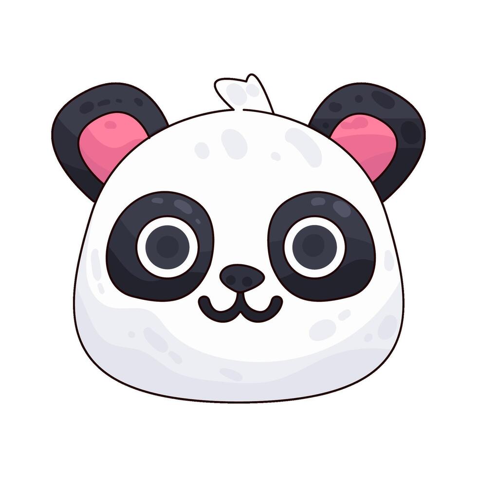Illustration of panda vector