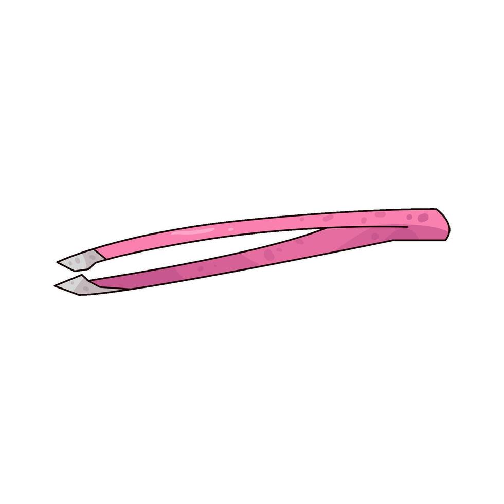 Illustration of tweezers vector